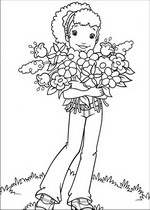 coloring page Holly Hobbie